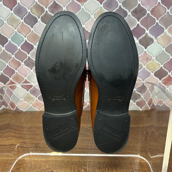 Womens Franco Sarto Alora Penny Loafer, Tobacco/White, Size 7.5M - Picture 7 of 8